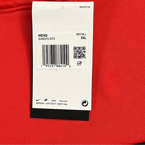 NIKE Training Hoodie Therma Fit Mens BIG & TALL SIZE 3XL Red Chile Pullover NWT - Picture 10 of 11